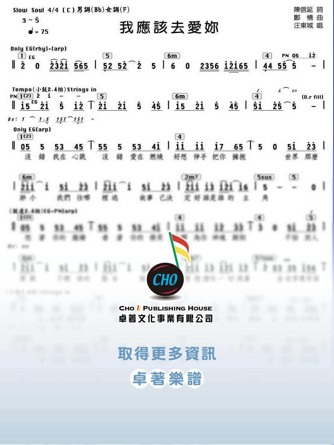 我應該去愛妳